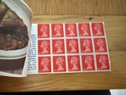 Gb Qeii Zp1a Stamps For Cooks Prestige Booklet Complete Cat   13 U m