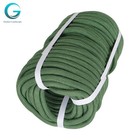 3 8   100  Sturdy Army Green High Strength Pulling Rope Braided Polyester Rope