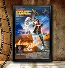 Signed Back To The Future 1985 Movie Poster  Movie Poster  Decor Room  all Size