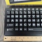 Chester Creek  wireless Visionboard Keyboard Large Letter Black Key Accessibility
