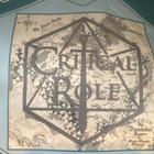 Critical Role Fleece Blanket 52in X 52in 100  Polyester Map Design