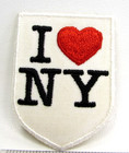 Vintage I Heart Love New York Ny Jacket Patch Travel Souvenir