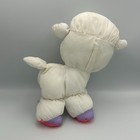 Vintage 1997 Fisher Price Puffalump Barnyard Lamb Sheep Plush Stuffed Animal 12 