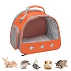 Portable Carrier Handbag With Mesh Window Portable Hamster Bag Pet Travel Bag