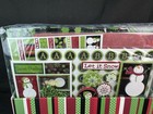 Christmas Scrapbook Kit  8    X 8    Album Pages Page Protectors Paper   Stickers