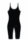 Women   s Seamless Bodycon Romper Biker Shorts Jumpsuit Stretch Tank Bodysuit S-xl