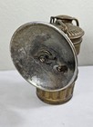 Antique Guy s Dropper  Shanklin Miner s Brass Carbide Lantern Head Lamp Light