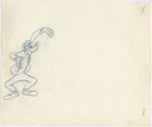 Disney Hold That Pose Animation Drawing Of Goofy As Photographer  1950