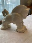 Vtg Haeger Pottery Mcm Horse Planter Creme Glazed 6  Tall 7 25  In Length