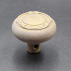 Vintage Single Ornate Doorknob Salvage Door Hardware Steel 60