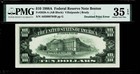 Doubled Back Printing Error Fr  2028-a  10 1988a Fr Note pmg Choice Vf 35 Epq