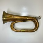 Vintage Brass Army Bugle Military Antique Wall Hanger