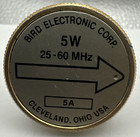 Bird 43 Thruline Wattmeter Element 5w 5a 25-60mhz