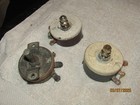 Vintage Tru-ohm R-50 Hardwick-hindle H-50 Ohmite Set Of 3 Rheostat Rheostats