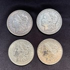 Lot Of Four 1921 Silver Morgan Dollars