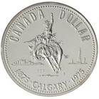 1975 Canada Silver Double Dollar Specimen Set Calgary -  375 Oz  Silver