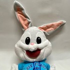 Looney Tunes Baby Bugs Six Flags Large 24  Plush Stuffed Animal Park Hoodie Euc