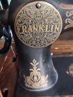 Victorian Antique Parlor Quarter Oak   Iron Franklin Sewing Machine Beautiful