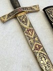 Toledo Spain Collectible Dagger Sword With Sheath Vintage