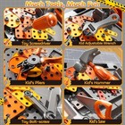 Electronic Kids Tool Toy Playset With Realistic Drill Sound Workbench For