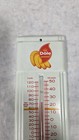 Vintage Original Dole Bananas Advertising Thermometer Metal 7 75  Sign Nice 