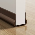 Under Door Bottom Seal Strip Stopper Adjustable Twin Door Draft Guard Soundproof