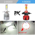 9003 H4 Led Headlight Bulbs Kit 10000w 1000000lm Hi lo Beam Super Bright White