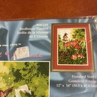  08-149 Birdhouse Garden Janlynn Needlepoint Kit 12 x16  The Fraser Collection