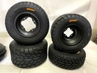 Dwt A5 Black Front Rear Rims Wheels Sunf Street Tires Yfz450 Raptor Banshee 350
