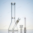 10 Inch Heavy Glass Bong Water Pipe Smoking Bong Beaker   14mm Bowl Hookah Us