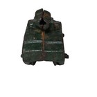 Arcade Toy Tank Green Cast Iron 1920s 1930s Vintage Antique Military Dimestore