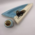 Vintage Matthew Adams Alaskan Walrus Ashtray And Lighter Set