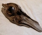 Natural Driftwood Piece W  Hollow Center Hole Approx  21 In