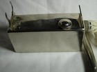 Antique 1930 s Hairdresser Lamp  D r g m  Haschu  Ges gesch-odulier Iron Heater