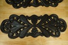 Vintage Art Architectural Salvage Wood Pediment Carved Wall Plaques India 24 