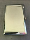 Cigarette Case With Built-in Cigarette Lighter Silver Metal Wallet