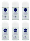 6x Nivea Pure   Sensitive Anti-perspirant Deodorant Roll On  For Women 6x 50ml