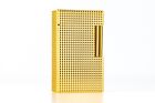 St Dupont Ligne 1 Large Gold Diamond Head Lighter  fully Serviced 