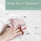 Clear Shower Curtain Liner With 3 Magnets  72x72 Premium Flexible Sturdy Plastic