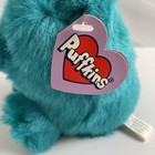 Puffkins Swibco Bear Telly Blue Plush Stuffed Animal 4 5   