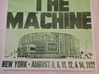 Ratm Msg Event Poster August 2022 Nm   1500 Rage Against The Machine  f11