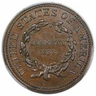 1838 Anti-slavery Hard Times Token  Am I Not A Woman   A Sister  Pcgs Au58
