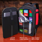 Enhance Mtg Backpack For Deck Boxes  Sleeved Cards  Playmat  black 