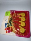 Vintage 1983 The First Years 4pc Duck Yellow Diaper Pins With Pinch Guard Nip