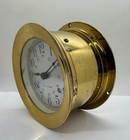 Seth Thomas Corsair Ship s Bell Nautical Brass Clock E537-000 1004 German Movt 