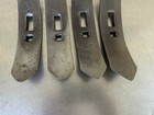 Lot Of 4 Vtg Cultivator Chisel Furrow Plow Point Spade Shovel Sweep  aa