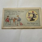 Singer Drawing Book For Young Artists Sewing Machine Tracing Ephemera 1928