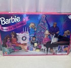 Vintage Barbie Doll Home For The Holidays Christmas Playset Read