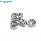5pc Dental D Primary E Molar Kids Crowns Stainless Steel Primary Crown Pediatric