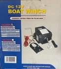 Kdj-2000g Portable Electric Boat Winch 12v 2000lb
